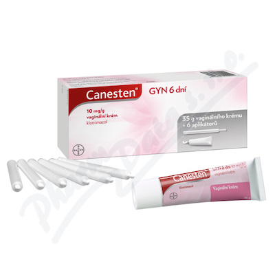Canesten Gyn 6 dní 0.01g/g vag.crm 35g+6 apl