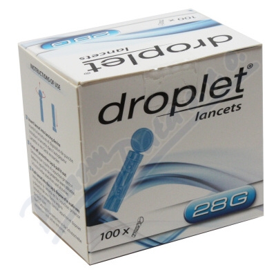 Lanceta Droplet 28G 100ks