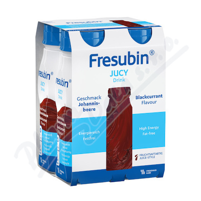 Fresubin Jucy drink černý rybíz por.sol.4x200ml