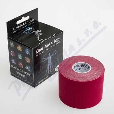 Kine-MAX Classic kinesiology tape červená 5cmx5m