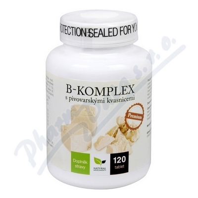 Natural Medicaments B-komplex s piv.kvas.tbl.120