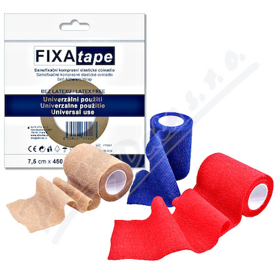 FIXAtape STRETCH samofix.obina.7.5x450cm tělová
