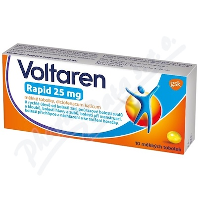 Voltaren Rapid 25mg cps.mol.10 I