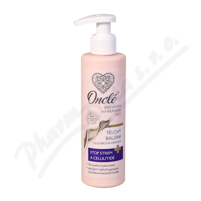 ONCLÉ Dámský tělov.balzám s kmen.buň.strie 200ml