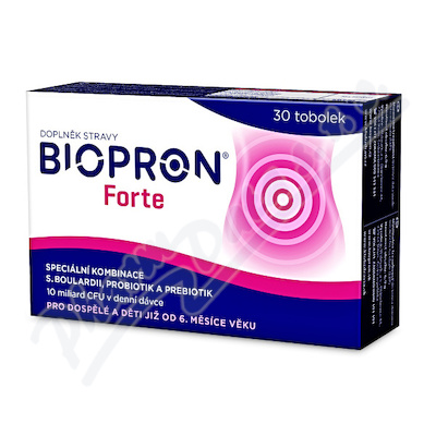 Biopron Forte probiotika a prebiotika tob.30