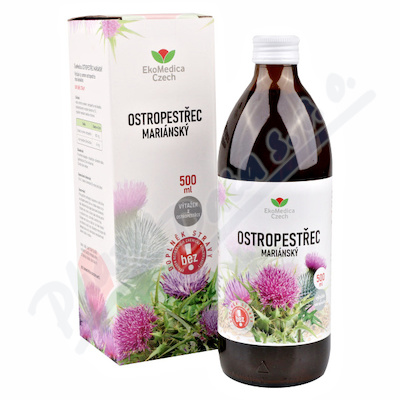 Ostropestřec Mariánský výtažek 500ml EkoMedica