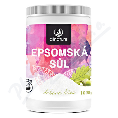 Allnature Epsomská sůl Dubová kůra 1000g