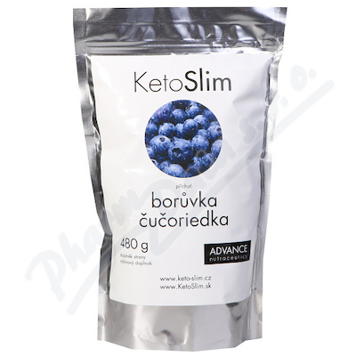ADVANCE KetoSlim protein borůvka 480g