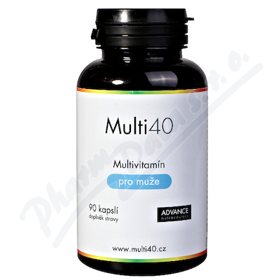 ADVANCE Multi40 multivitamín pro muže cps.90