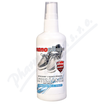 Nanosil Antizápach do bot s nanostříbrem 100 ml