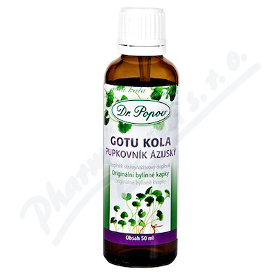 Dr.Popov Kapky bylinné Gotu kola 50ml