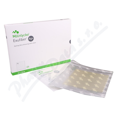 Exufiber Ag+ krytí 15x15cm 10ks