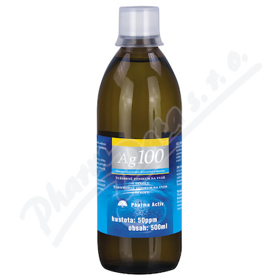 Koloidní stříbro Ag100 50ppm 500ml