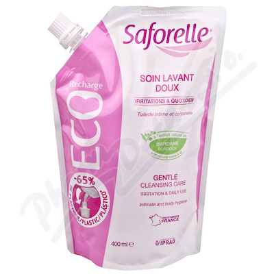 SAFORELLE jemný mycí gel 400ml ECO pack