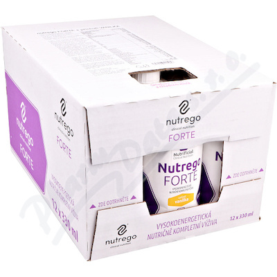 nutrego FORTE vanilka por.sol.12x330ml