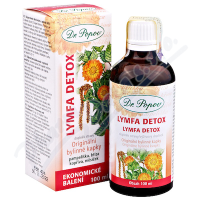 Dr.Popov Kapky bylinné Lymfa-Detox 100ml