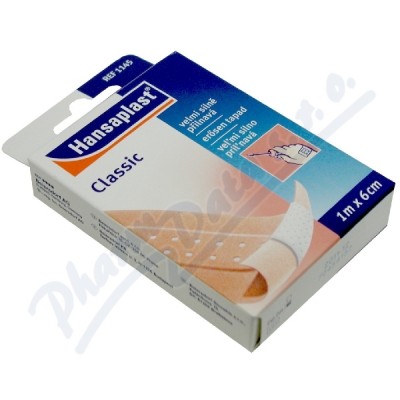 Hansaplast Classic náplast textilní 1mx6cm