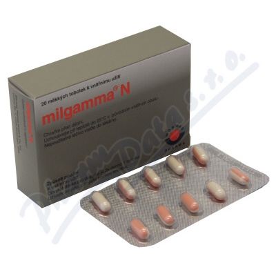 Milgamma N 40mg/90mg/0.25mg cps.mol.20