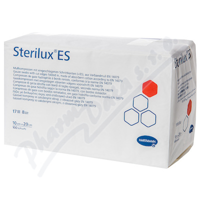 Sterilux ES Gáza kompr.nest.10x20cm 17vl8vrs 100ks