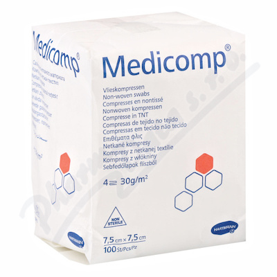Kompres Medicomp nester.7.5x7.5cm 100ks