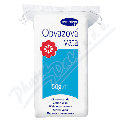 Vata obvazová skládaná 50g