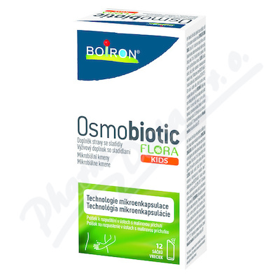 Osmobiotic Flora Kids malinová příchuť 12x1.6g