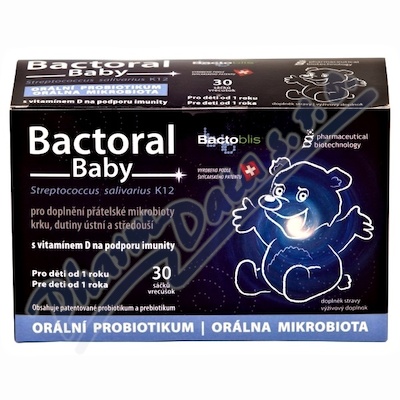 Favea Bactoral Baby s vitamínem D 30 sáčků