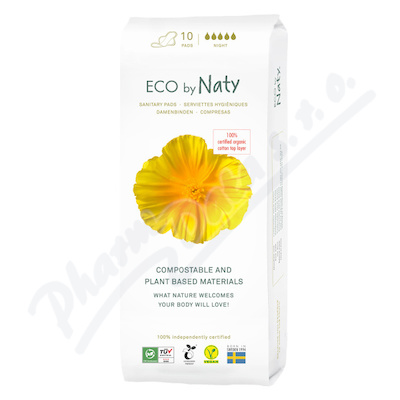 Eco by Naty vložky Noční 10ks