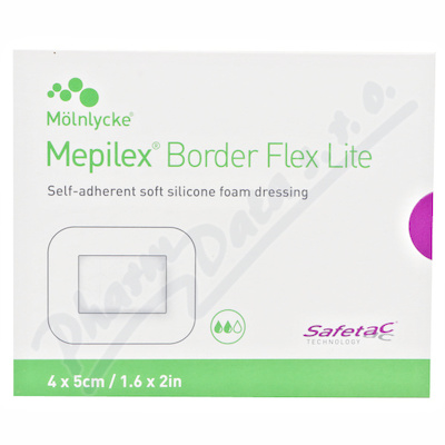 Mepilex Border Flex Lite pěn.sam.krytí 4x5cm 10ks