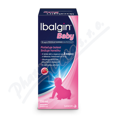 Ibalgin Baby 20mg/ml por.sus.100ml