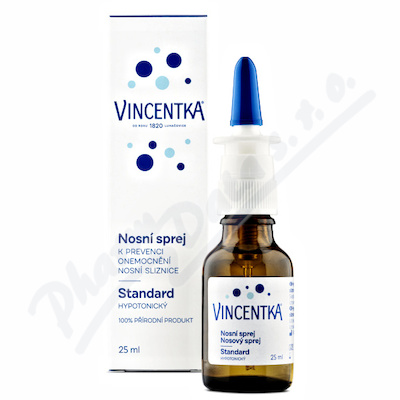 Vincentka nosní sprej STANDARD hypotonický 25ml