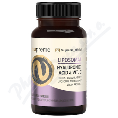 Liposomal Kysel.hyaluron.+Vit. C cps.30 NUPREME