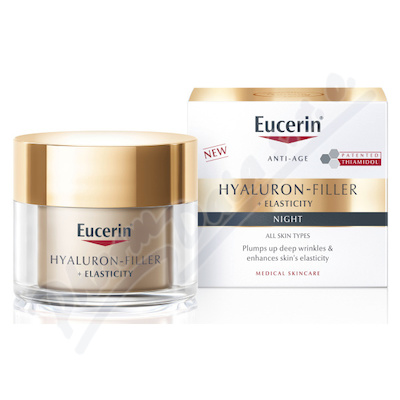 Eucerin HYALURON-FILLER+ELAST.noč.kr.50ml 2022