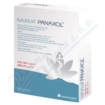 Naxiva Panaxol THC 100mg/ml CBD 20mg/ml