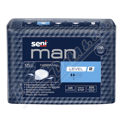 Seni Man Normal inkon.vložky Level 2 15ks