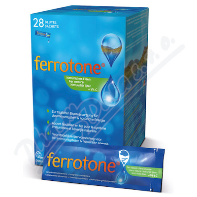 Ferrotone s vitamínem C sáčky 28x25ml