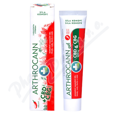 Annabis Arthrocann CBD+CBG gel hřejivý 75ml