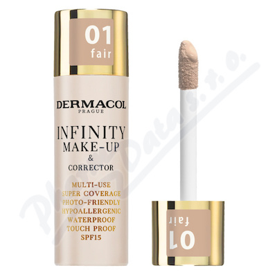 Dermacol Infinity make-up&korektor č.01 fair 20g