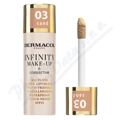 Dermacol Infinity make-up&korektor Sand 03 20g
