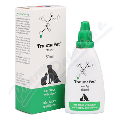 TraumaPet kapky do uší s Ag 50ml