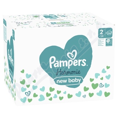 Pampers Harmonie New Baby 2 plenky 4-8kg 204ks