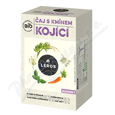 LEROS Čaj s kmínem kojící BIO 20x1.8g