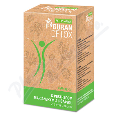 Figuran Detox čaj s ostrop.+pamp. 20x1.5g Fytoph.