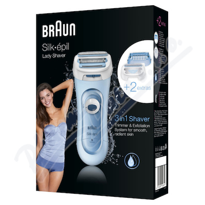 Braun Silkepil 5160 Blue hol.strojek a zastříh.
