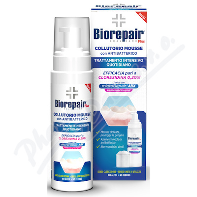 Biorepair ústní voda pěno.IntensiveTreatment 200ml