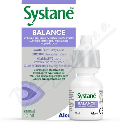 Systane BALANCE zvlhčující oční kapky 10ml