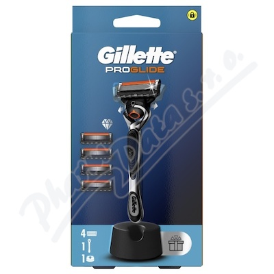 Gillette ProGlide hol.strojek+stojan+4náhr.hlavice