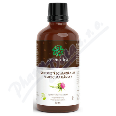 Green idea Ostropestřec mariánský extrakt 50ml