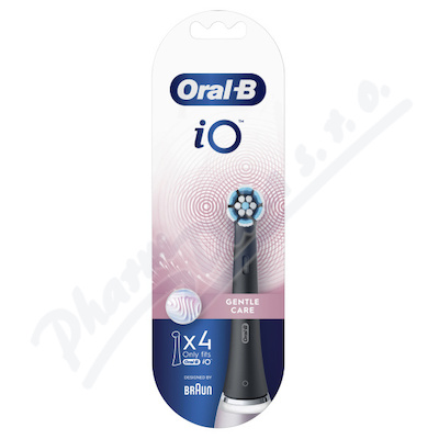 Oral-B iO Gentle Care Black náhradní hlavice 4ks