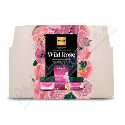 WELEDA Wild Rose Prémiová Rozjasňující péče set